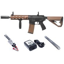 Cargar imagen en el visor de la galería, ARCTURUS LWT MK-II CQB 10&quot; AEG SPORT Black-Tan Starter Pack
