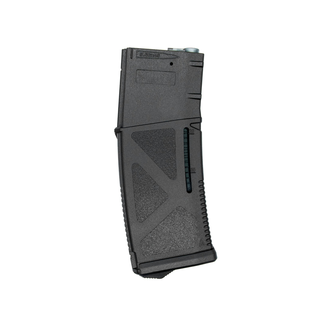 ARCTURUS AR MOD1 M4/M16 30/130Rds Variable-Cap Windowed EMM Magazine BLK