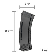 将图片加载到图库查看器，ARCTURUS AK MOD1 30/130Rds Variable-Cap Windowed EMM Magazine BLK
