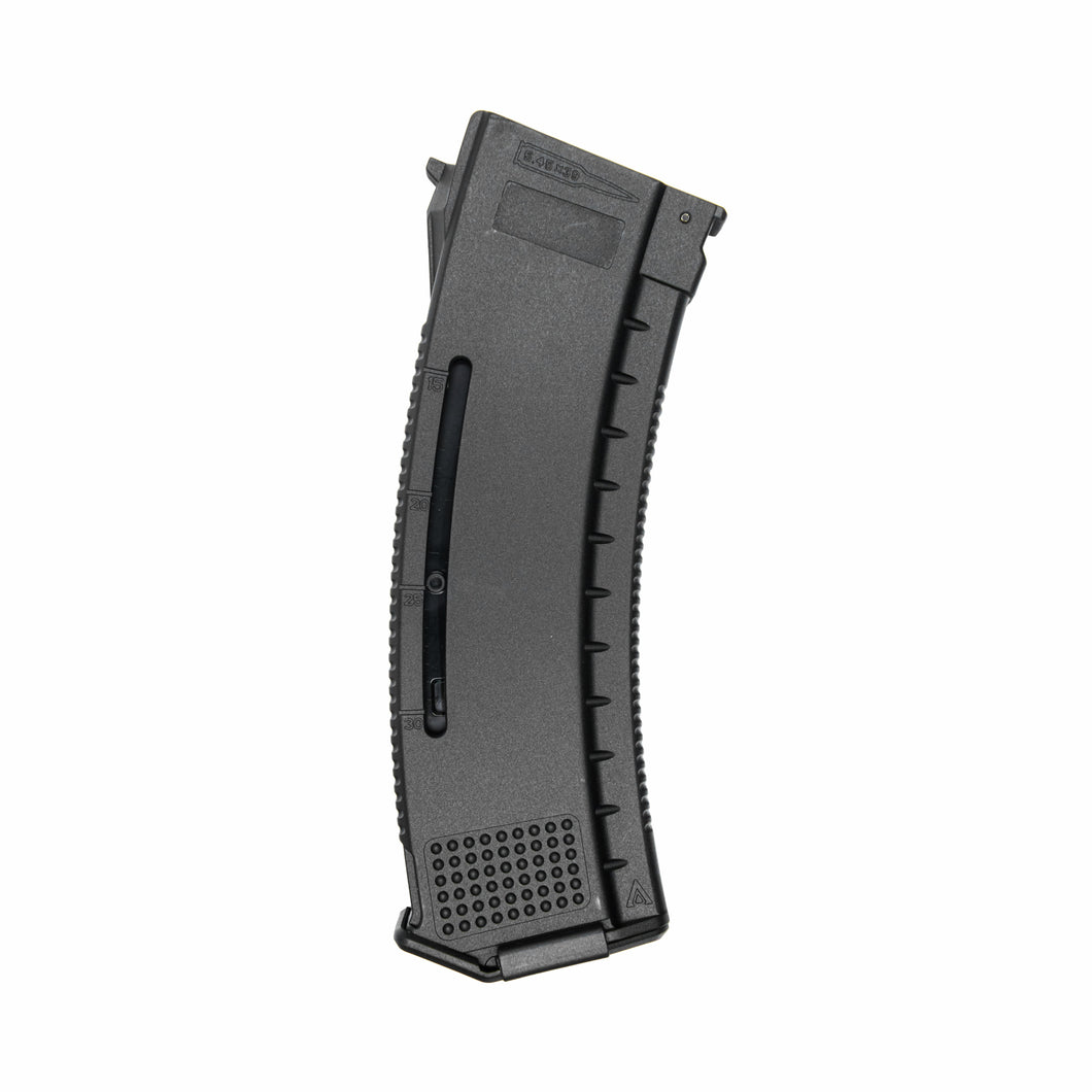 ARCTURUS AK MOD1 30/130Rds Variable-Cap Windowed EMM Magazine BLK