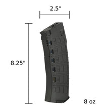 将图片加载到图库查看器，ARCTURUS AK12 550Rds Hi-Cap Wheel EMM Magazine BLK [5-PACK]
