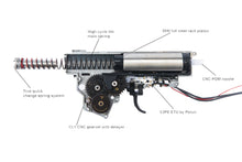 Cargar imagen en el visor de la galería, Arcturus AK-12 Full Metal Complete Gearbox with Perun Mosfet
