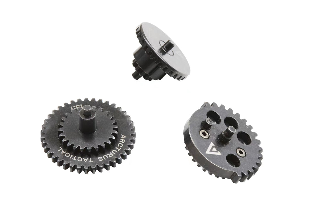 Arcturus CNC Machined Steel 13:1 Gear Set with Delay Chip